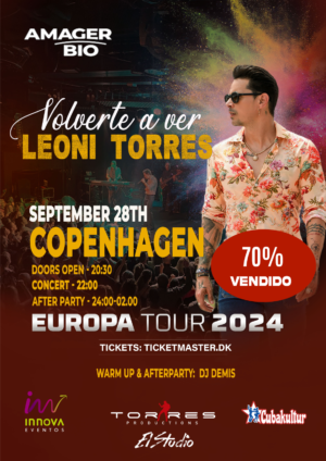 Concierto Leoni Torres Copenhagen