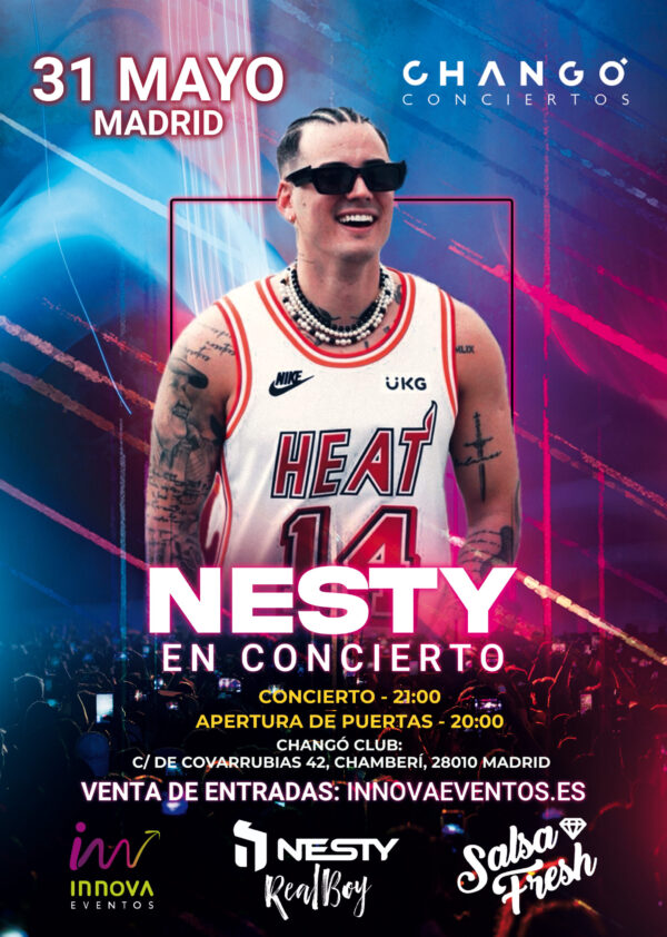 Concierto Nesty en Madrid