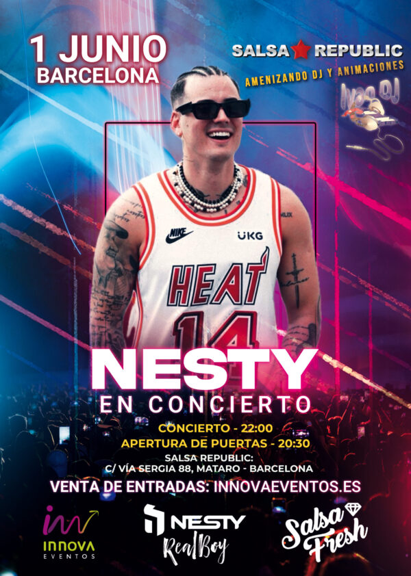 Concierto Nesty en Barcelona