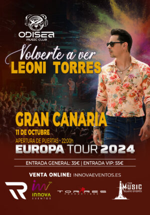 Concierto Leoni Torres Gran Canaria