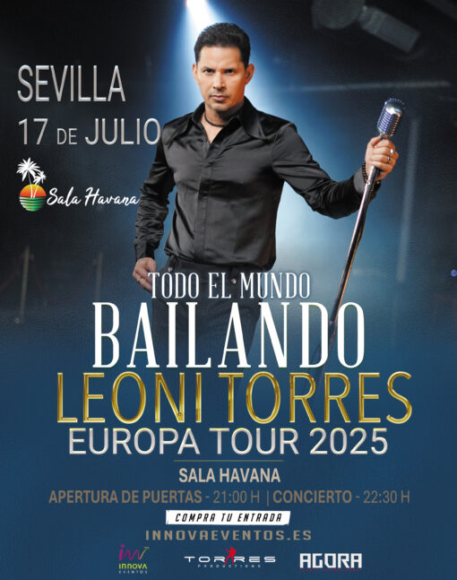 Leoni Torres en Sevilla TOUR EUROPA 2025