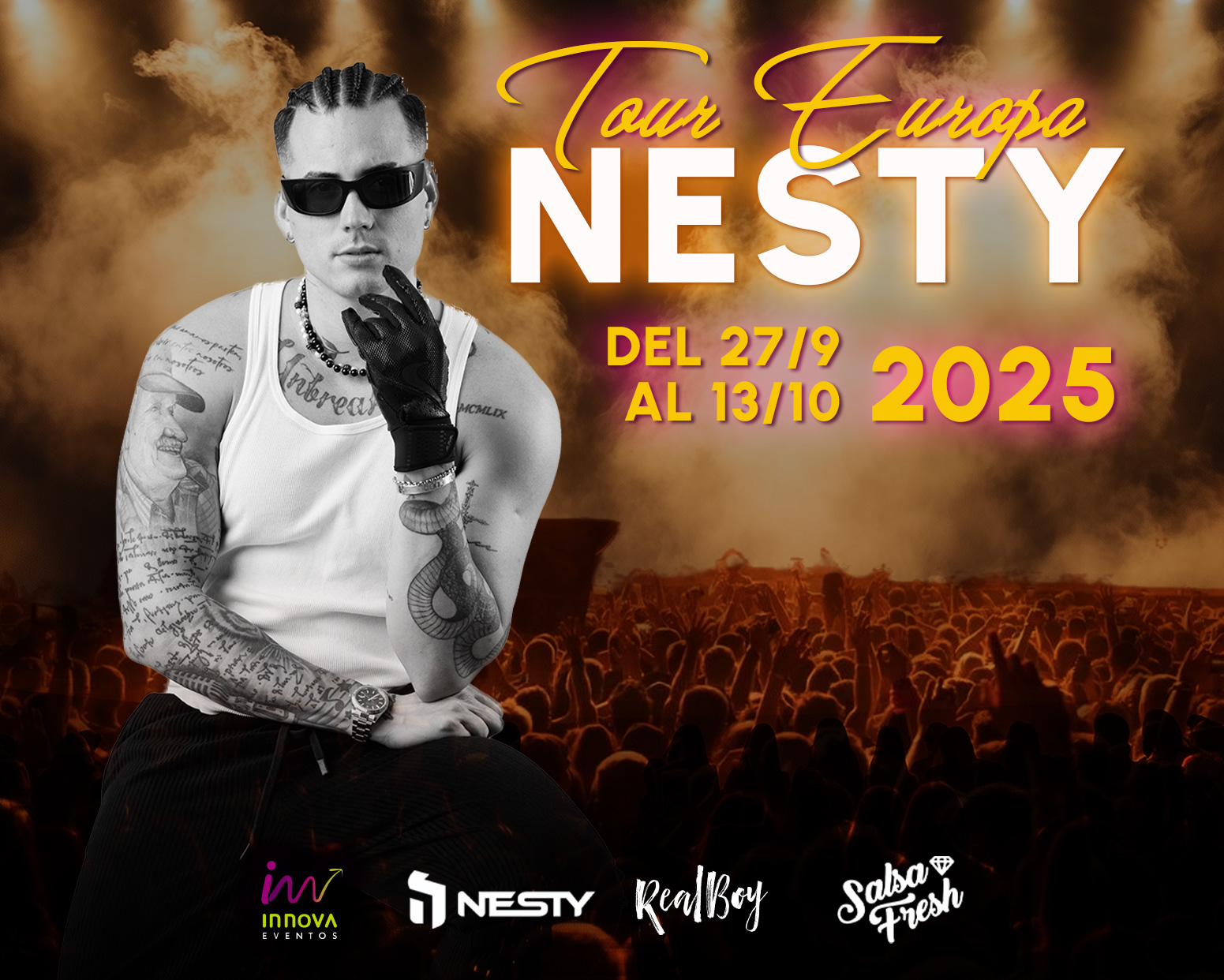 Entradas Conciertos de Nesty - innovaeventos.es