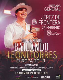 Leoni Torres Jerez de la Frontera - 26 de febrero (entrada general)