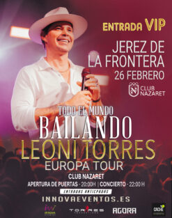 Leoni Torres en Jerez de la Frontera - 26 de febrero (entrada VIP)