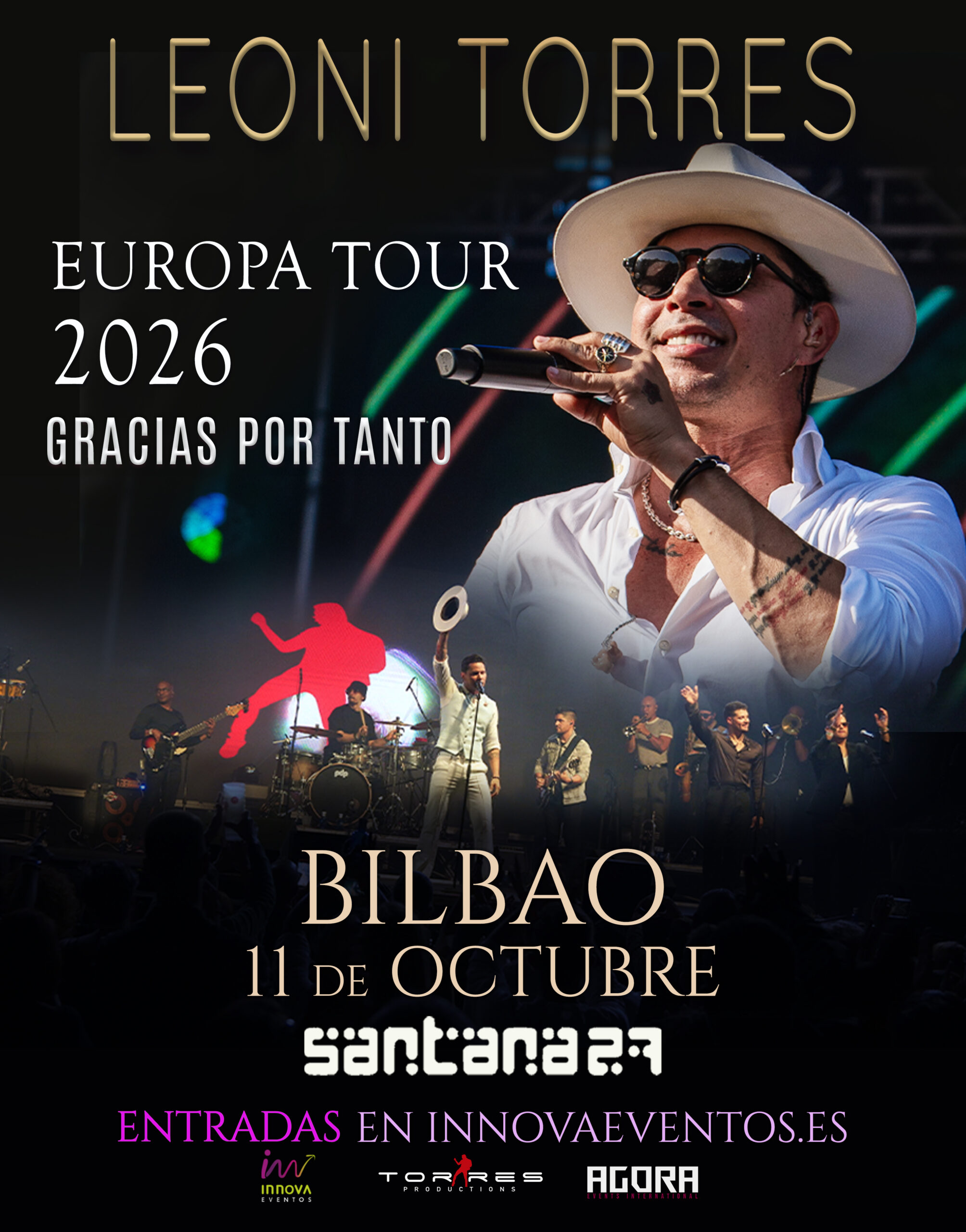 Leoni Torres en Bilbao - 11 de octubre