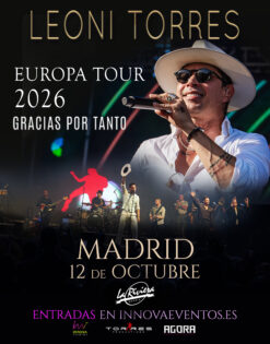 Leoni Torres en Madrid - 12 de octubre
