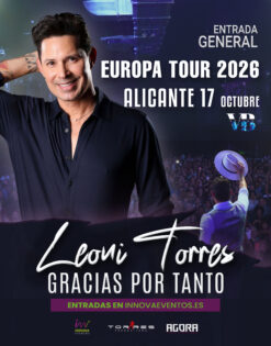 Leoni Torres en Alicante - 17 de octubre (entrada general)