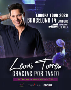 Leoni Torres en Barcelona 2026 - 14 de octubre