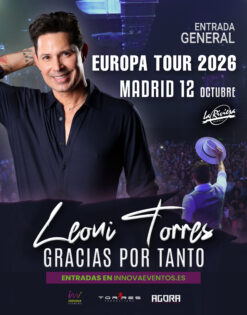 Leoni Torres en Madrid - 12 de octubre (entrada general)