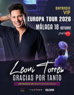 Leoni Torres en Málaga - 18 de octubre (entrada VIP)