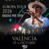 Leoni Torres en Valencia 2026 - 15 de octubre