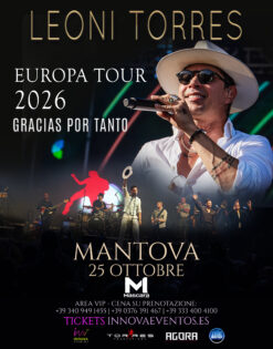 Leoni Torres a Mantova (ITALIA) - 25 ottobre